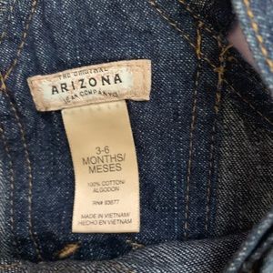 Arizona Jean Company Dresses - size 3-6 month denim overall dress MUST BUNDLE! Arizona Jean Company Dresses - size 3-6 month denim overall dress MUST BUNDLE!